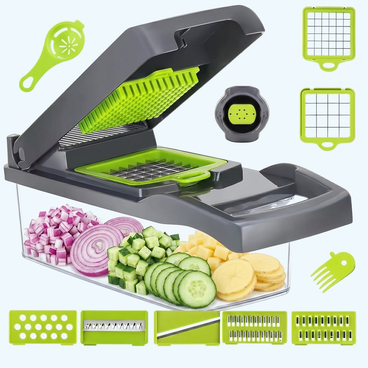 14-in-1 Multifunction Vegetable Cutter