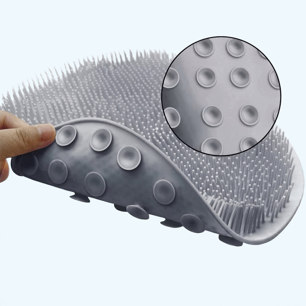 Non-Slip Shower Foot & Back Scrubber Massage Pad