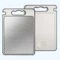 Double-Sided 304 Stainless Steel & Wheat Straw Cutting Board