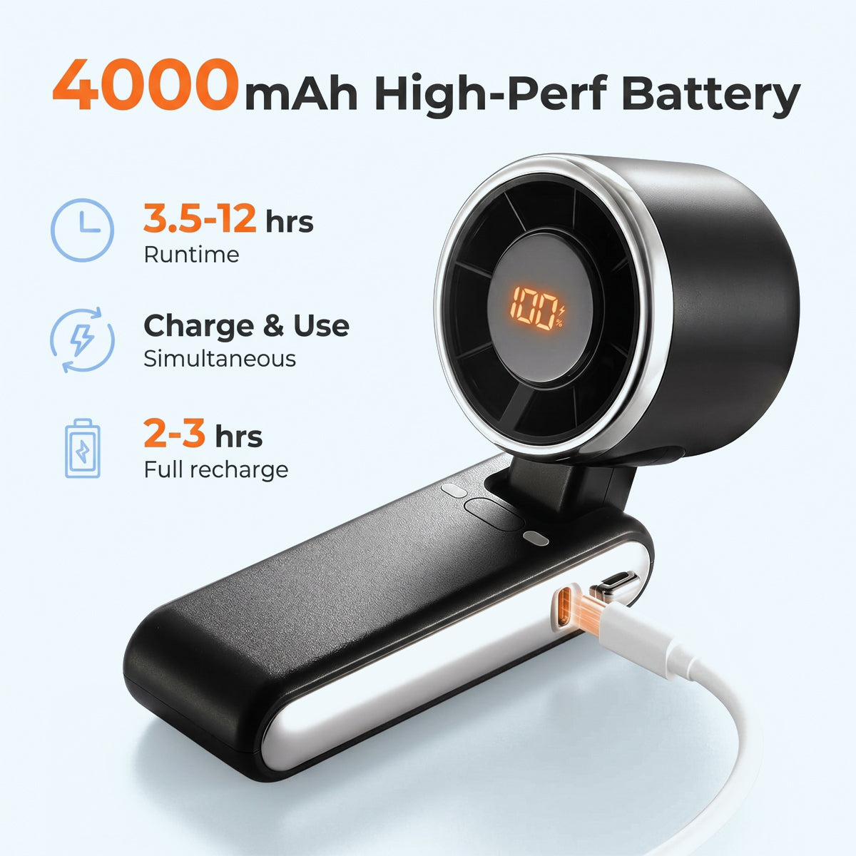 Portable Handheld Turbo Fan