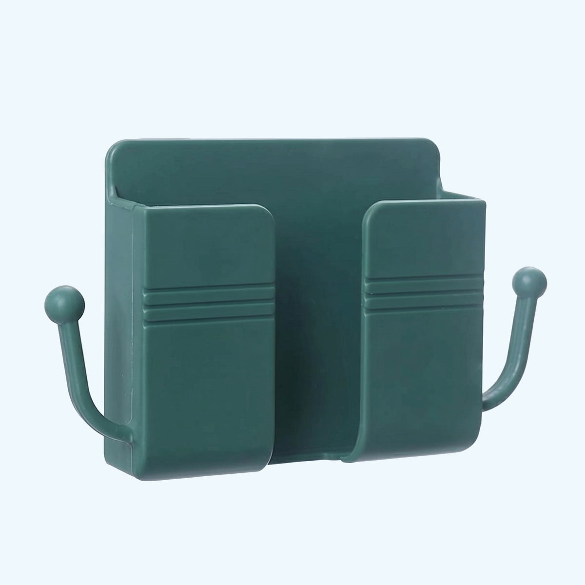 Wall Mount Phone Holder & Multipurpose Storage Box