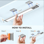 76 LED Motion Sensor Under Cabinet Light