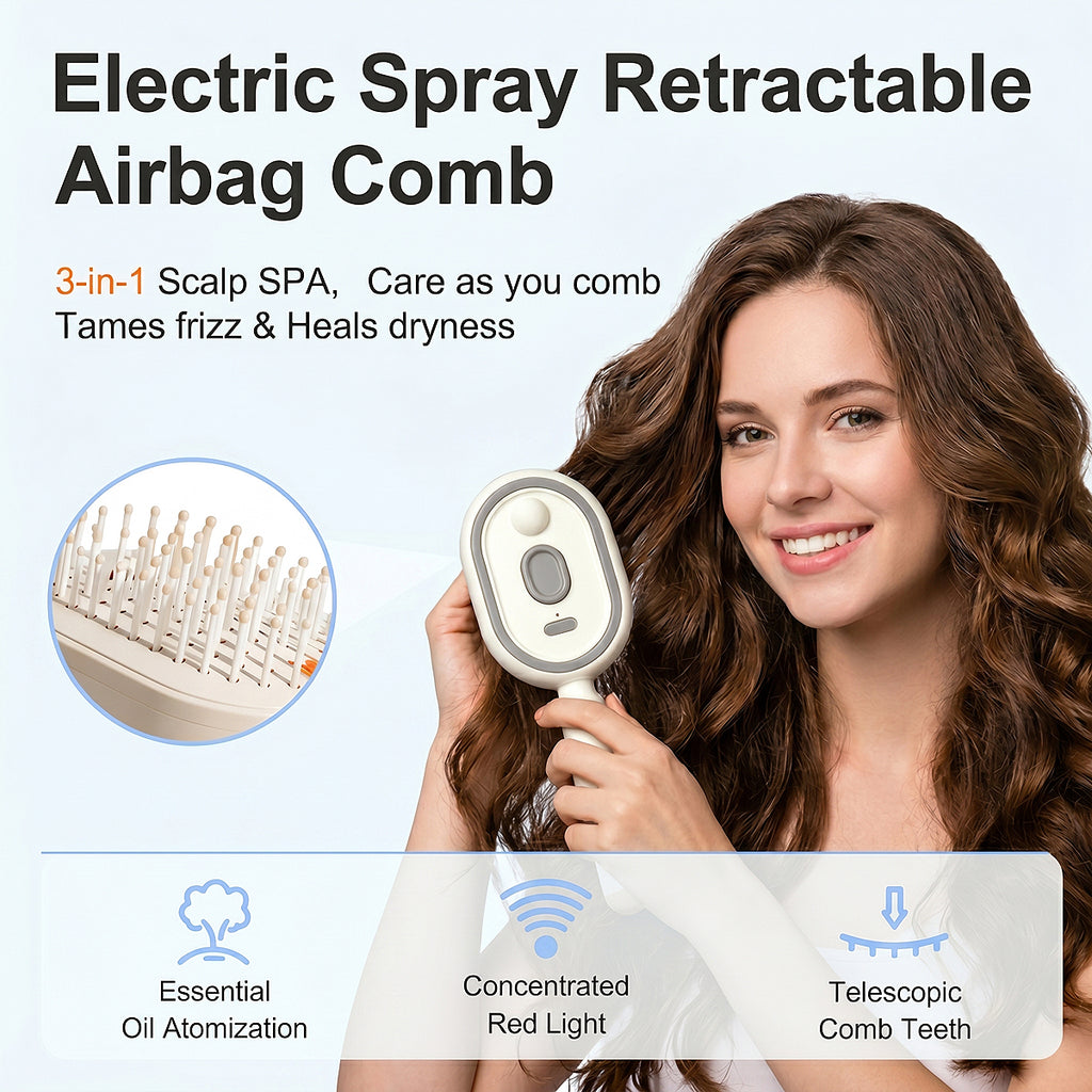 Electric Steam Hair Brush