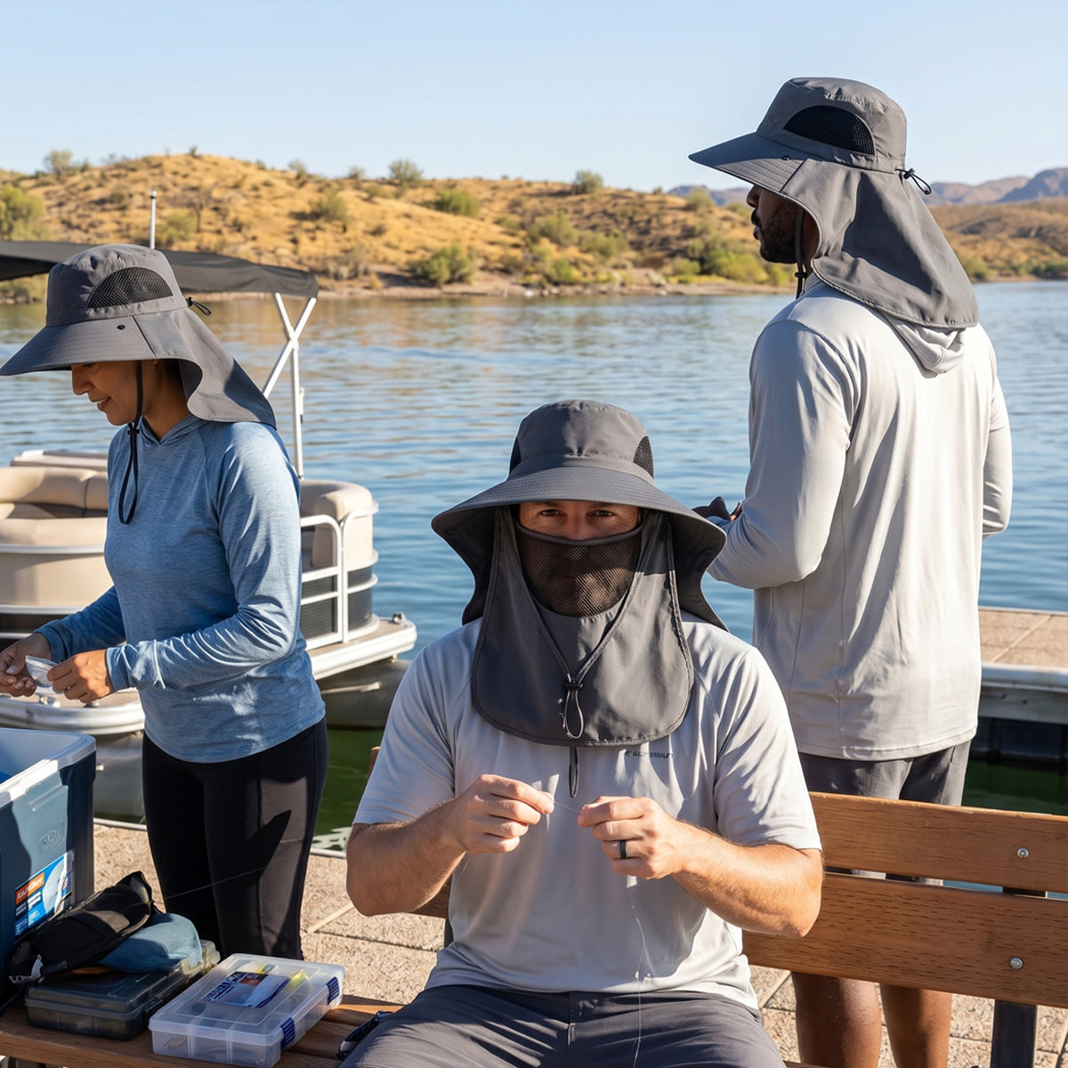 UV Protection Sun Hat with Neck Flap