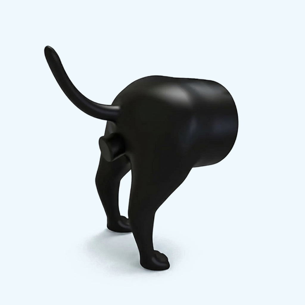 Funny Pooping Dog Butt Toothpaste Topper