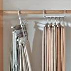 Space-Saving Multi-functional Pants Rack