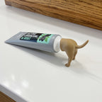 Funny Pooping Dog Butt Toothpaste Topper