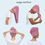 Absorbent Quick Drying Hair Towel