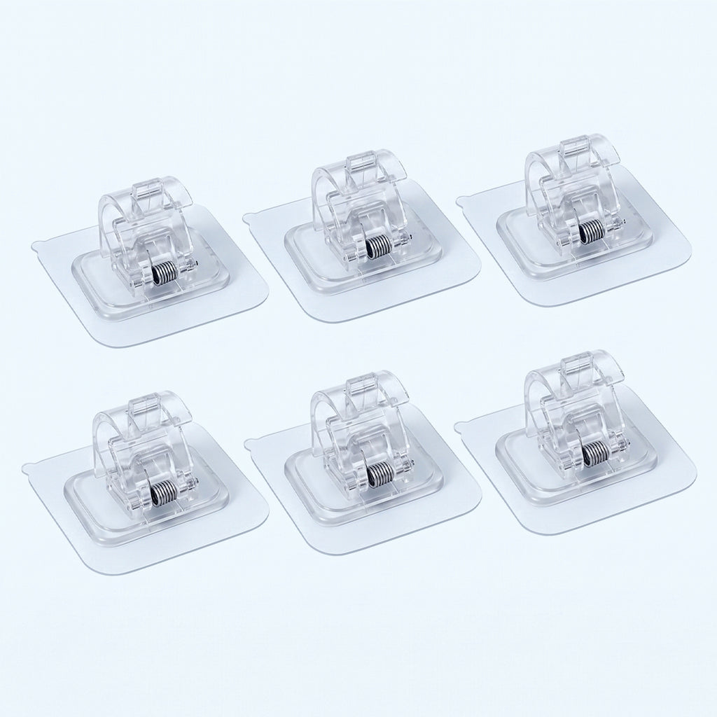 Curtain Rod Brackets with Clips