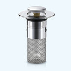 Pop-Up Drain Filter with Removable Hair Catcher Basket