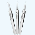 Stainless Steel Blackhead Remover Tweezers Set