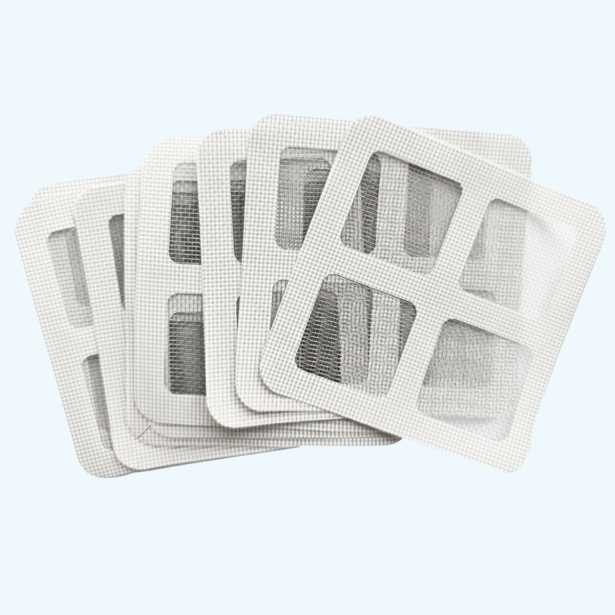 Adhesive Hair Catcher Stickers for Shower Set