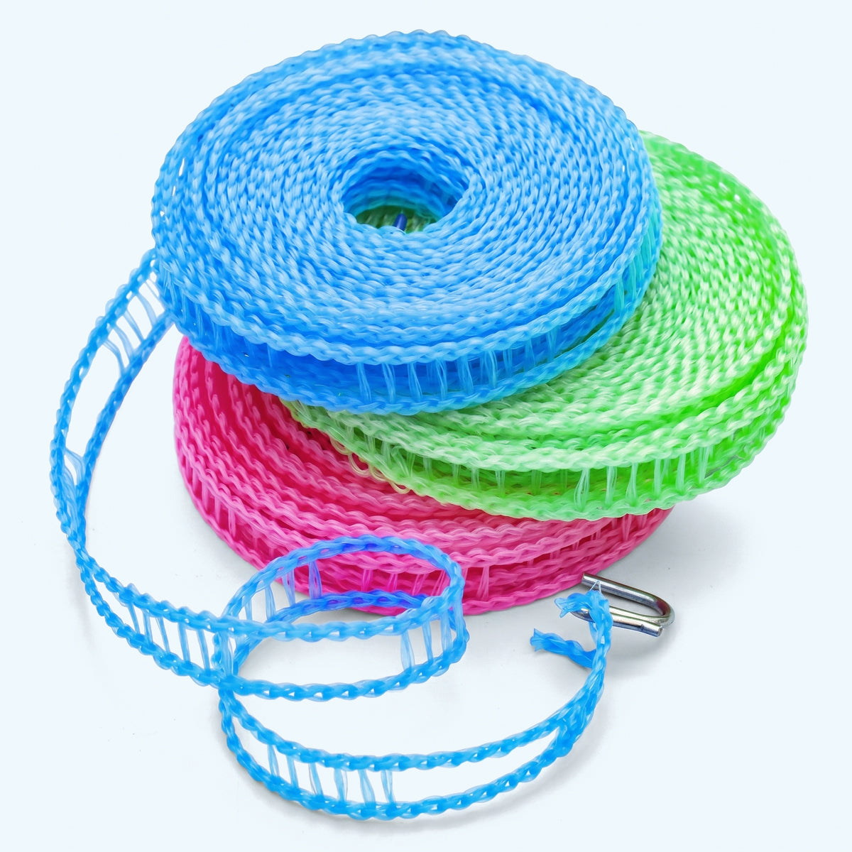 3-Pack Adjustable Windproof Clothesline