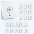 Self-Adhesive Photo Frame Hooks Set