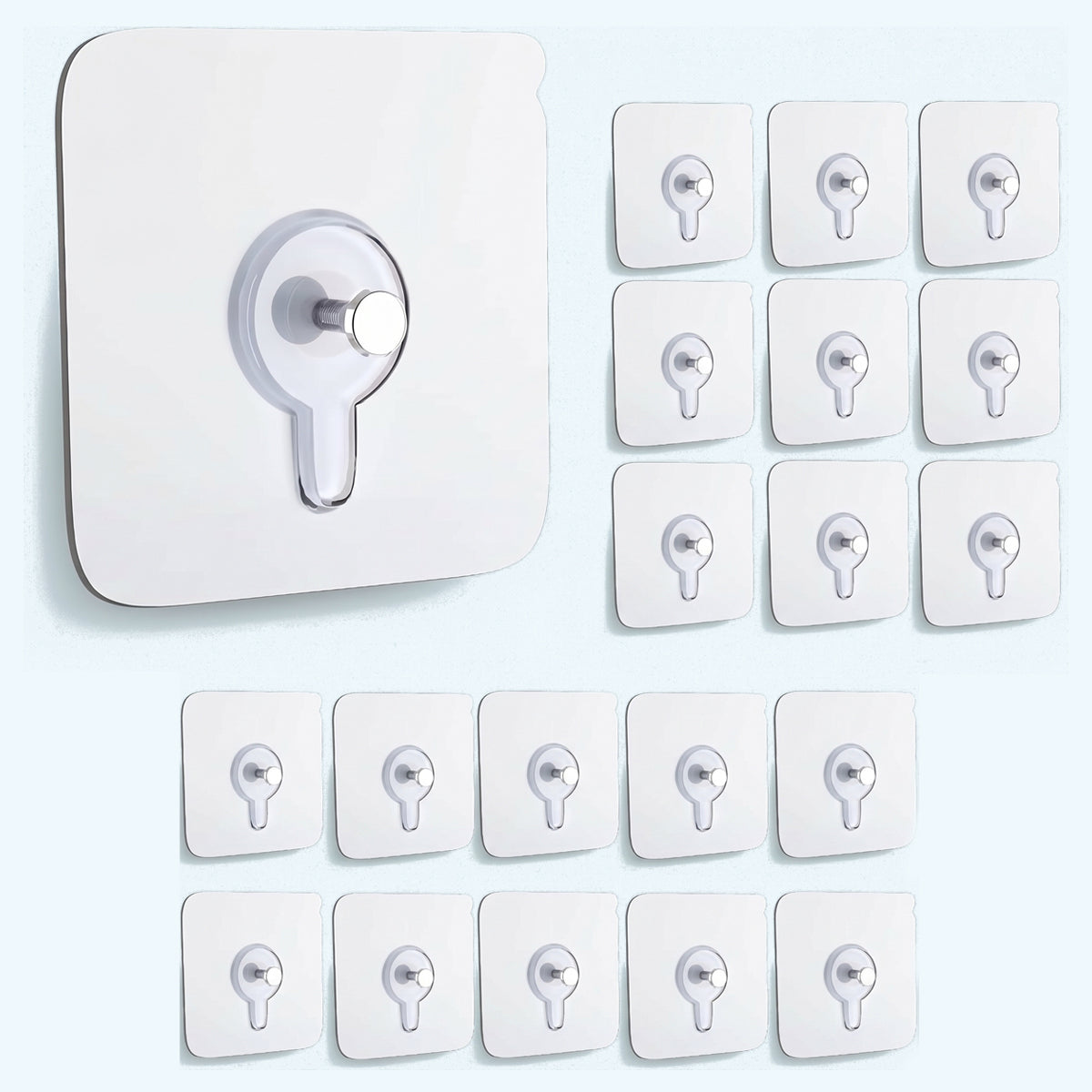 Self-Adhesive Photo Frame Hooks Set
