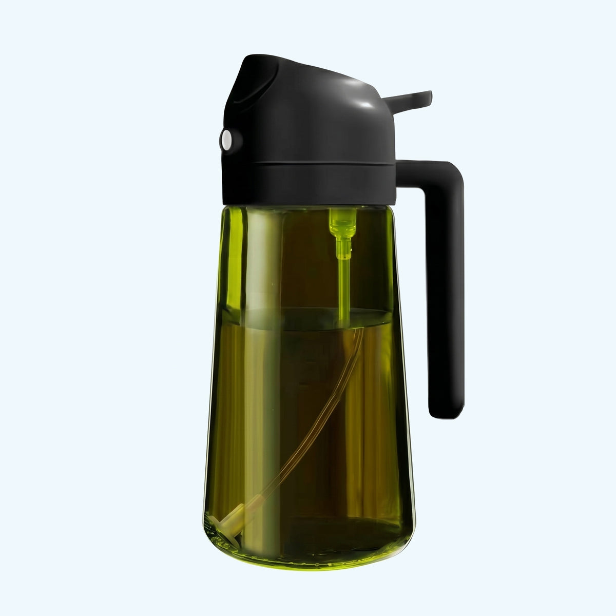 2-in-1 Olive Oil Sprayer & Dispenser Bottle