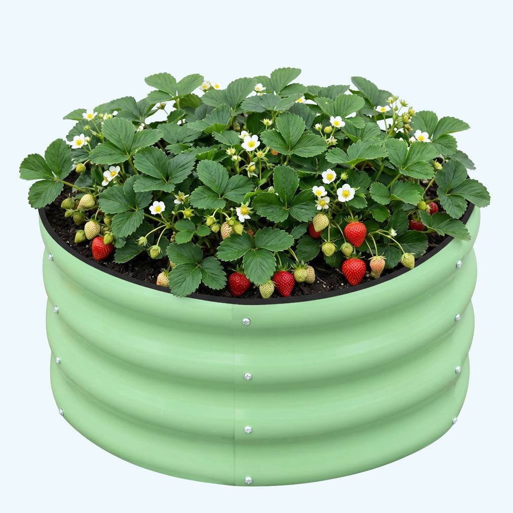Round Raised Garden Bed