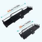 Retractable Shower Rail Shelf