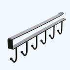 6 Hooks Storage Shelf Wardrobe Cabinet