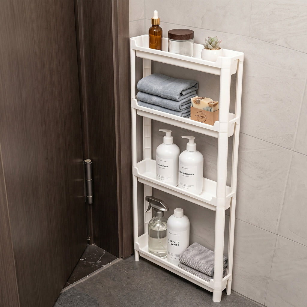 Slim 4-Tier Storage Cart