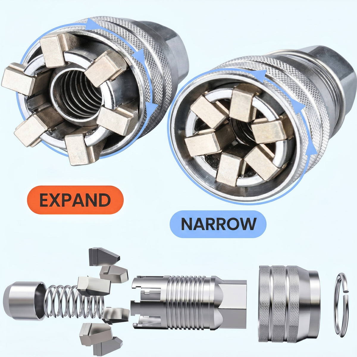 Multi-Function Universal Socket Wrench Tool