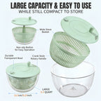 3-in-1 Salad Spinner Set