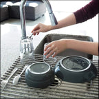 Roll Up Dish Drying Rack Over Sink