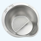 Stainless Steel Rice Washer & Strainer Bowl
