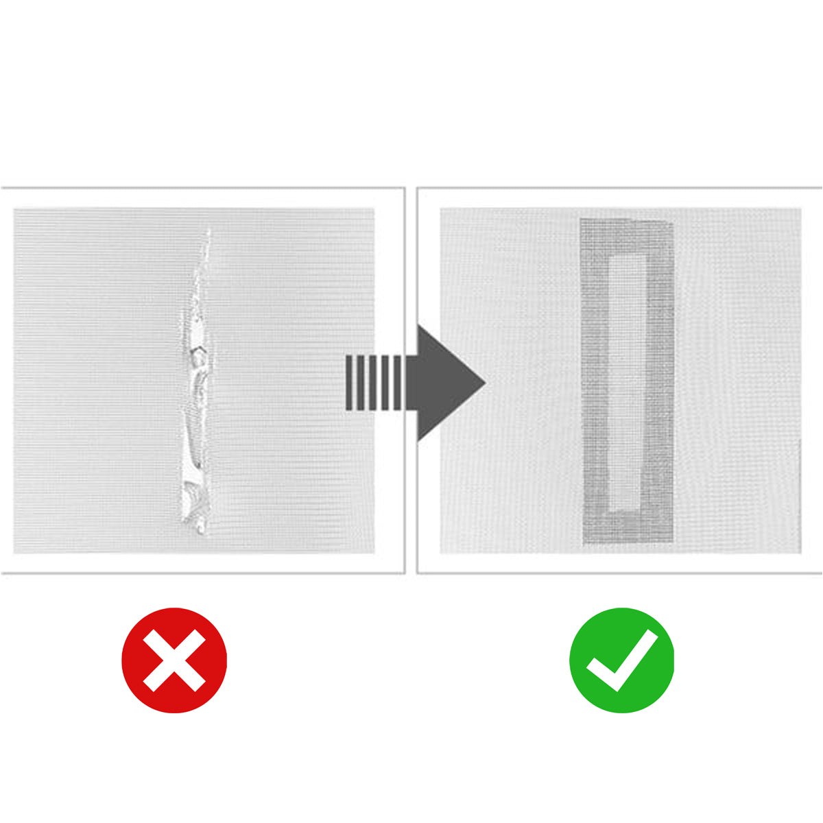 Ultra-Strong Adhesive Screen Repair Tape