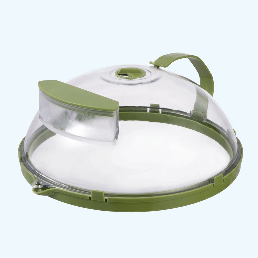Microwave Splatter Cover with Water Steamer