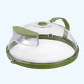 Microwave Splatter Cover with Water Steamer