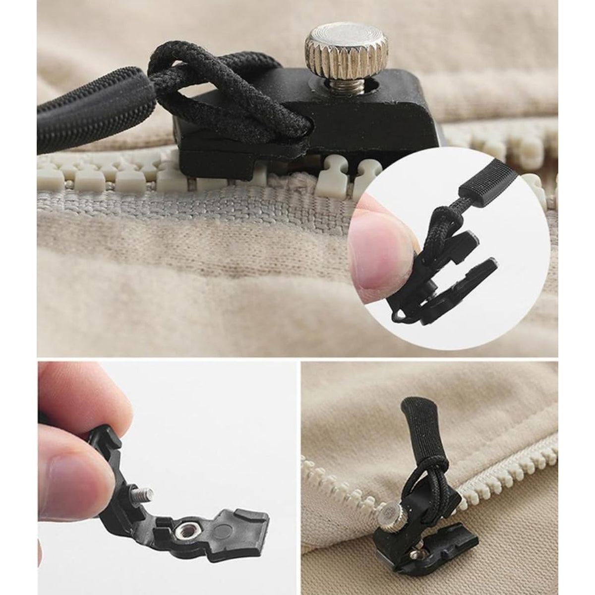 10 Pcs Removable Universal Zipper Repairer