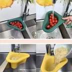 Swan Design Kitchen Sink Drain Basket
