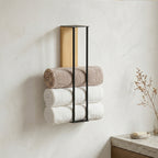 Wall Mounted Towel Rack No-Drill