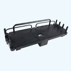 Retractable Shower Rail Shelf