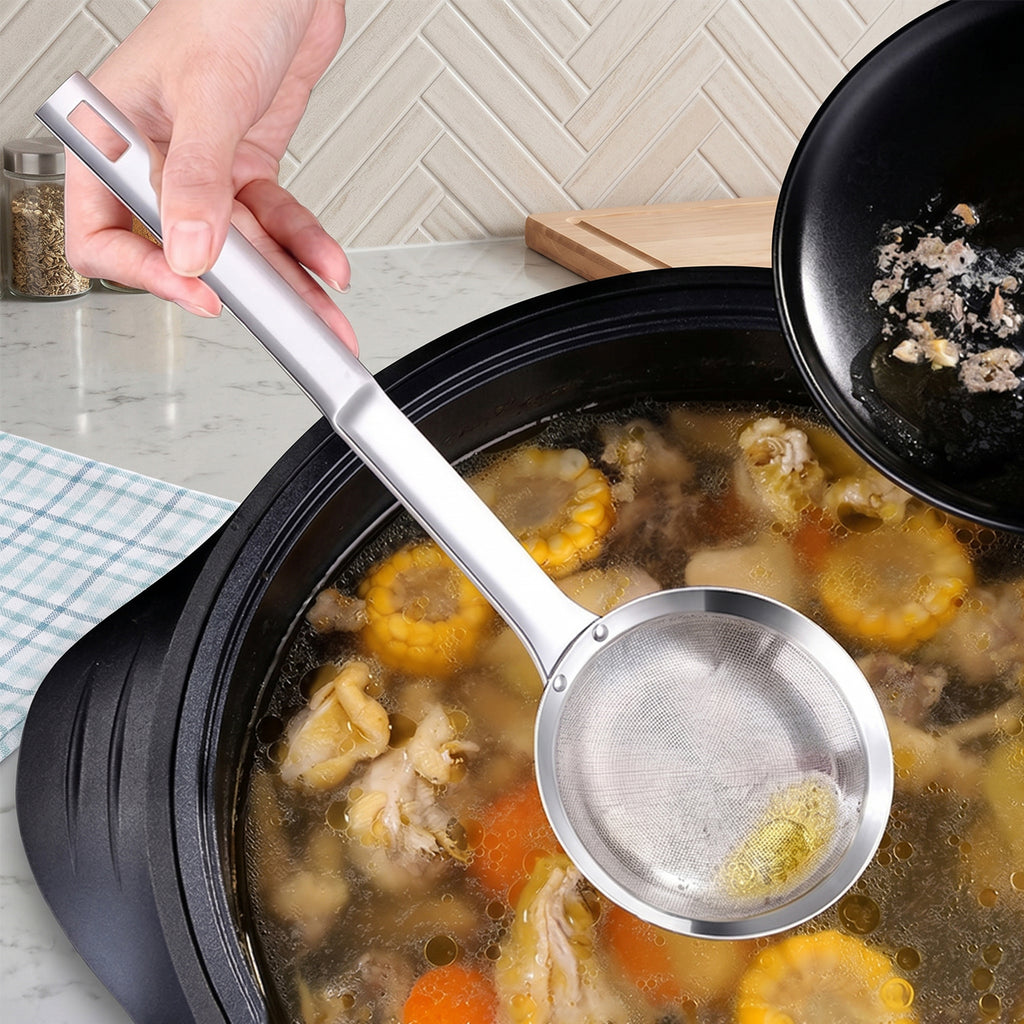 Stainless Steel Fat Skimmer Spoon