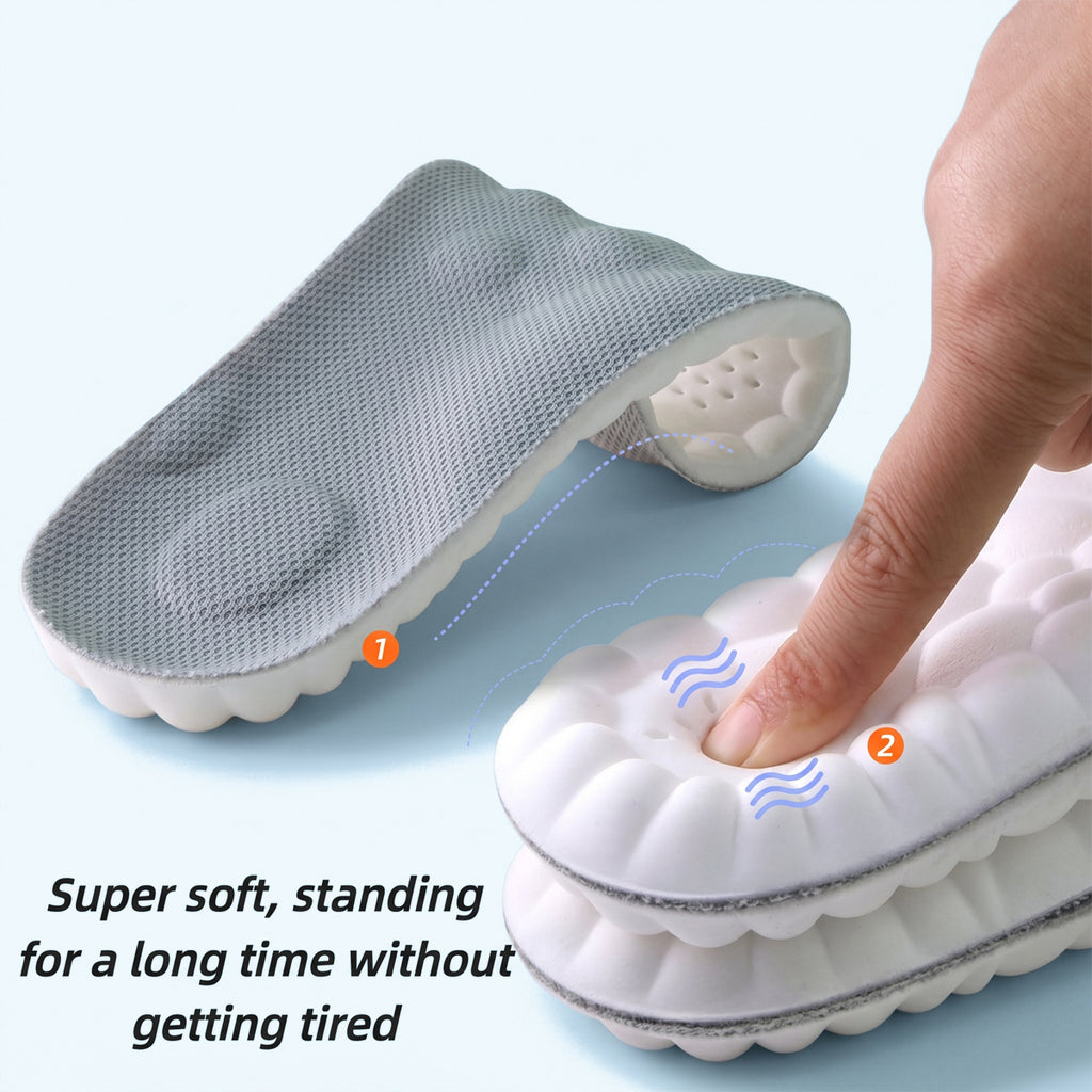 Super Soft 4D Cloud Technology Insole