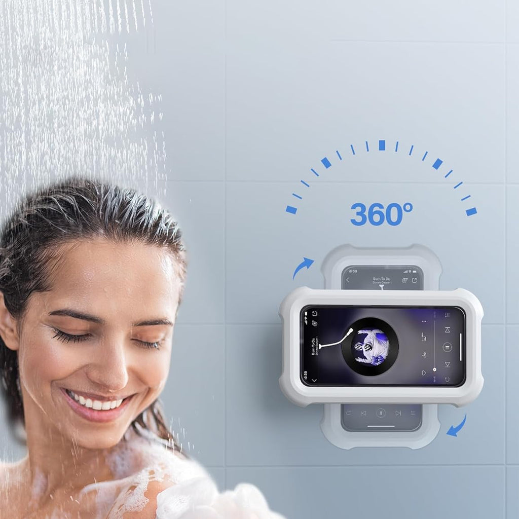 All-round waterproof cell phone holder