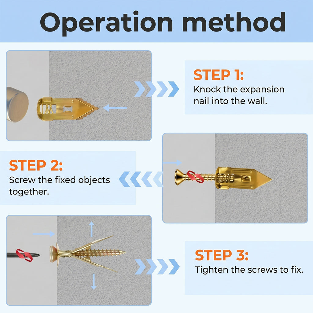 Self-Drilling Drywall Anchors Kit
