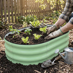 Round Raised Garden Bed
