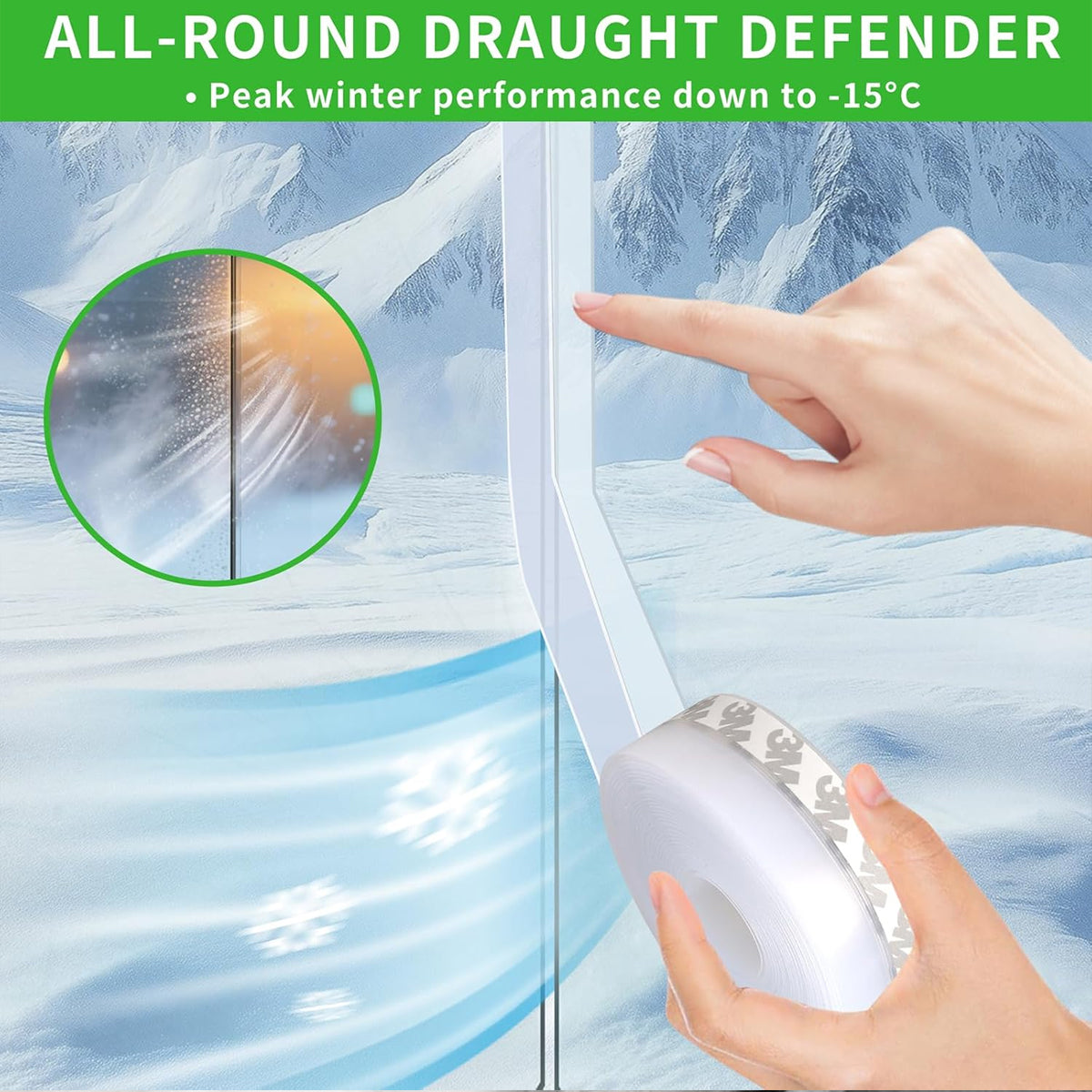 Self-Adhesive Weather Stripping Door Seal Strip