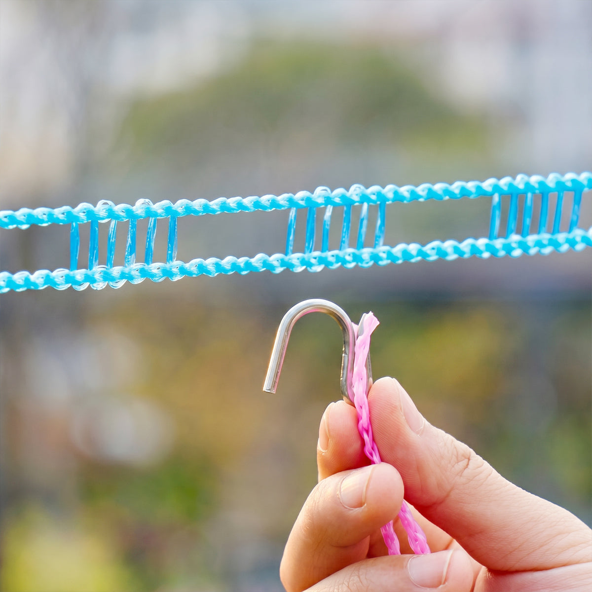 3-Pack Adjustable Windproof Clothesline