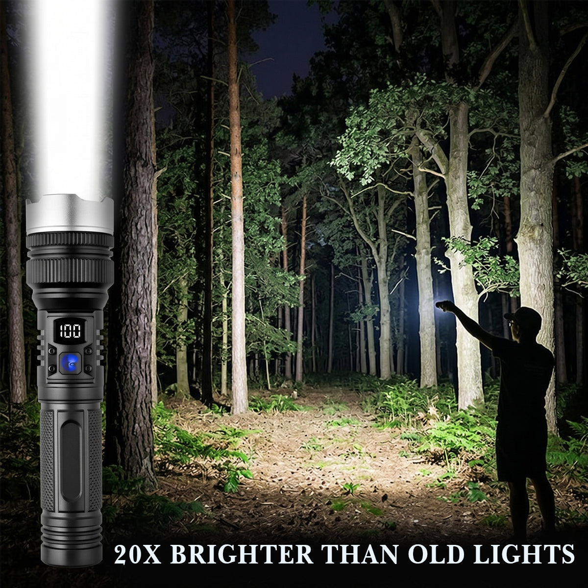 Rechargeable LED Flashlight