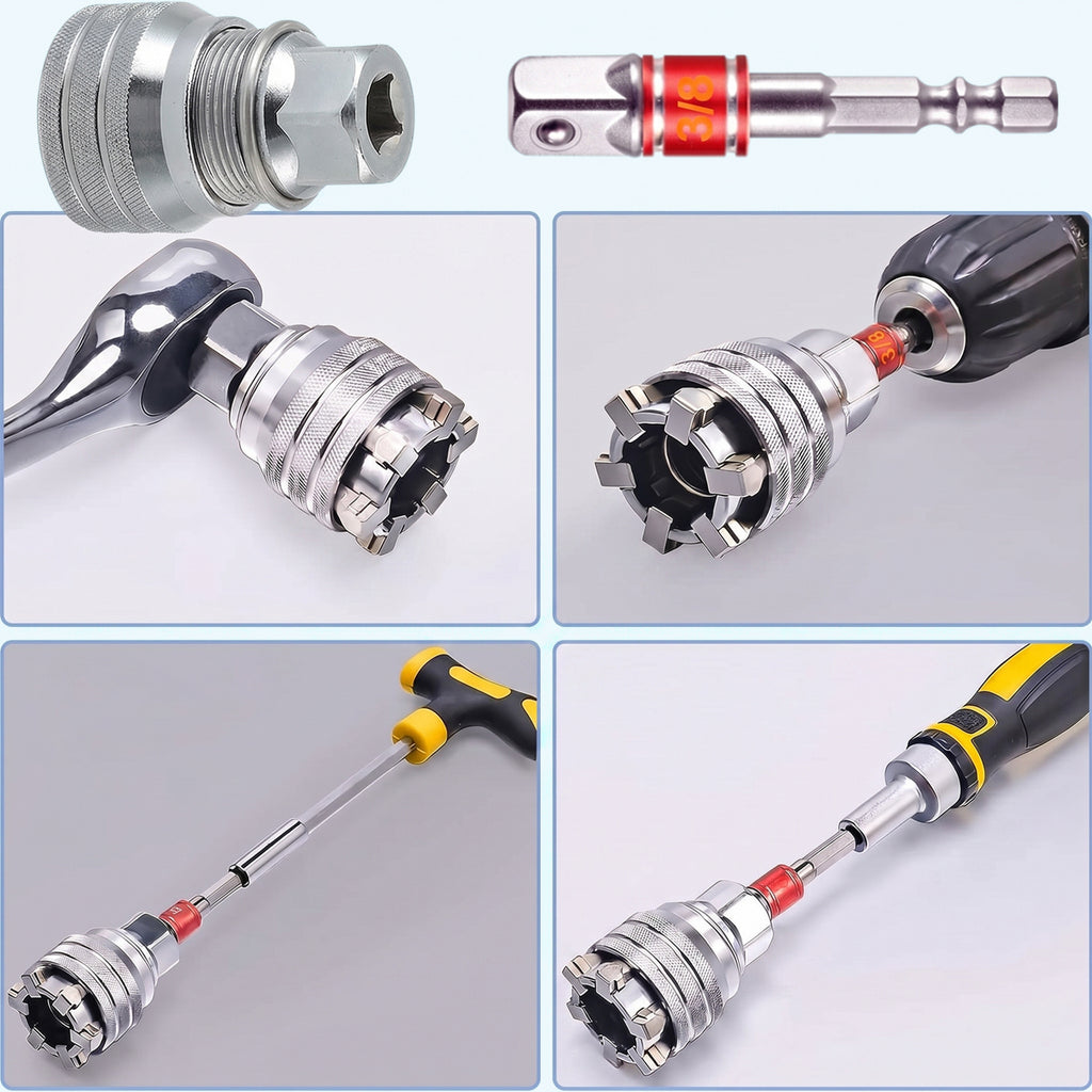 Multi-Function Universal Socket Wrench Tool