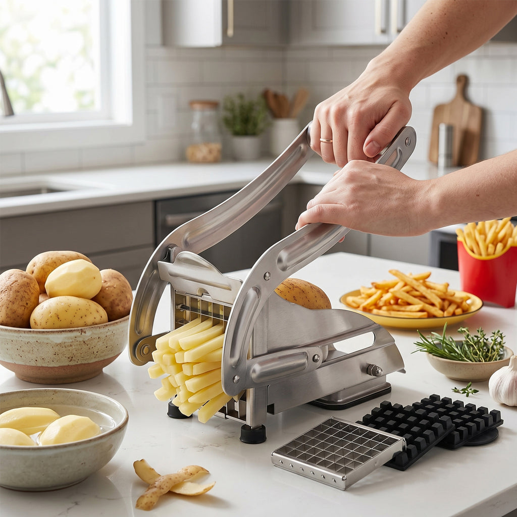 Stainless Steel Manual Potato Cutter