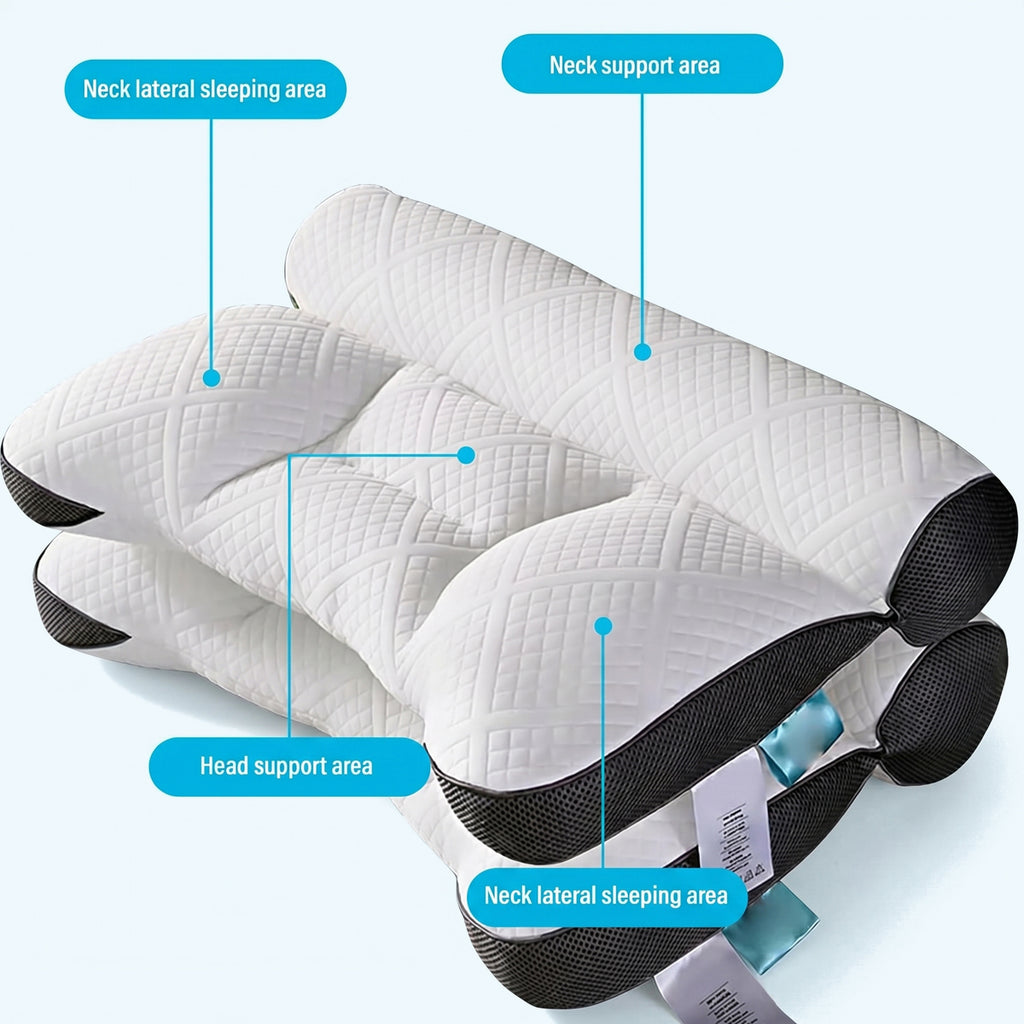 Ergonomic Memory Foam Neck Pillow