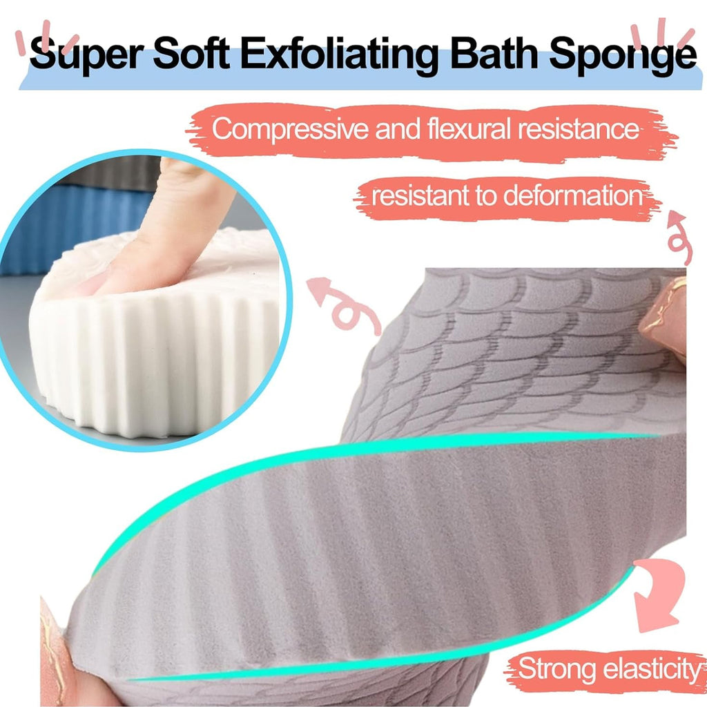 Super Soft Exfoliating Bath Sponge