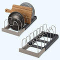 Expandable Pan & Pot Lid Rack Organizer