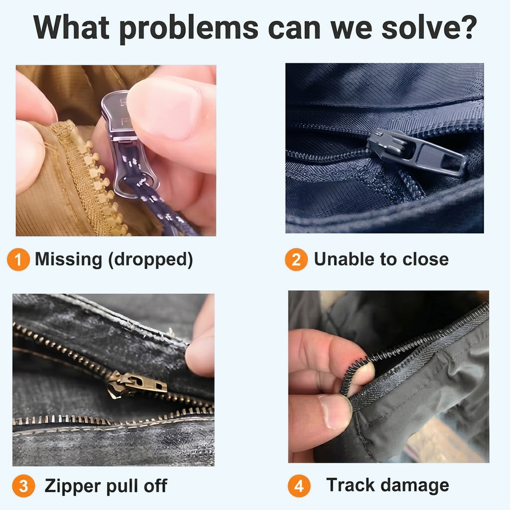 Removable Universal Zipper Repair Kit