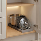 Expandable Pan & Pot Lid Rack Organizer